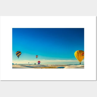 White Sands Hot Air Balloon Invitational Posters and Art